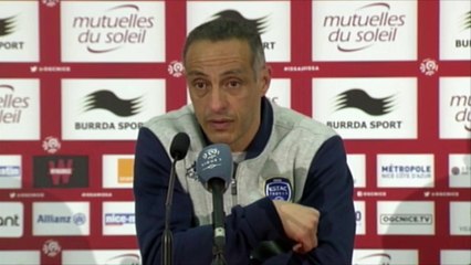 Nice 2-1 Estac⎥Réactions de M. Bradja et C. Puel