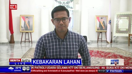 Petugas Sulit Padamkan Kebakaran Lahan Sawit