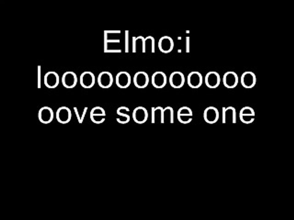 Elmo song backwards