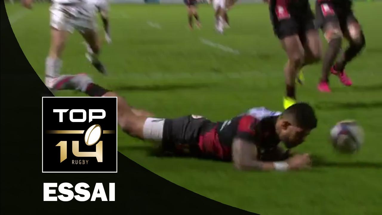 TOP 14 – Bordeaux-Bègles – Oyonnax : 48-20 Essai Alaska TAUFA (OYO) – J17 – saison 2015-2016