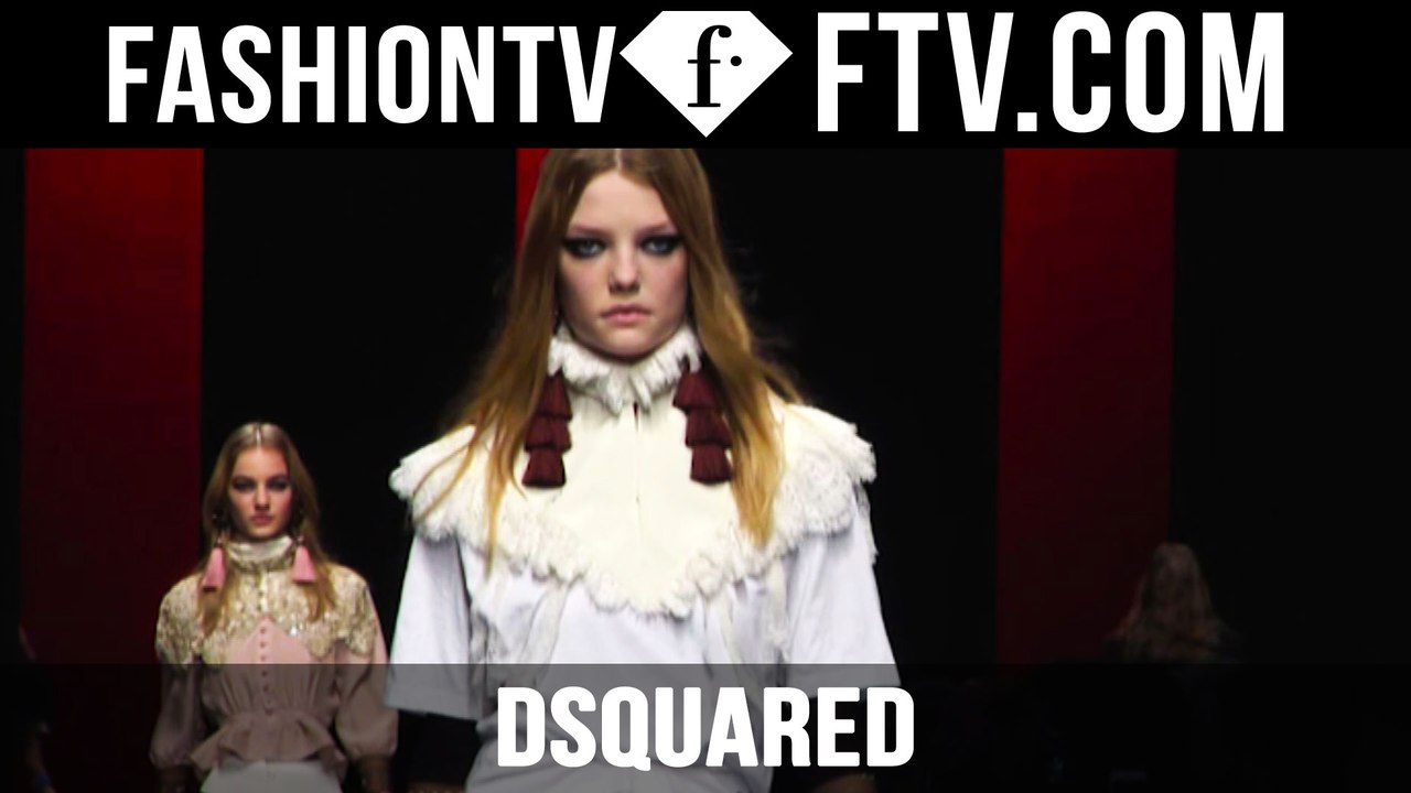 Dsquared2 Runway Show at Milan Fashion Week F/W 16-17 | FTV.com