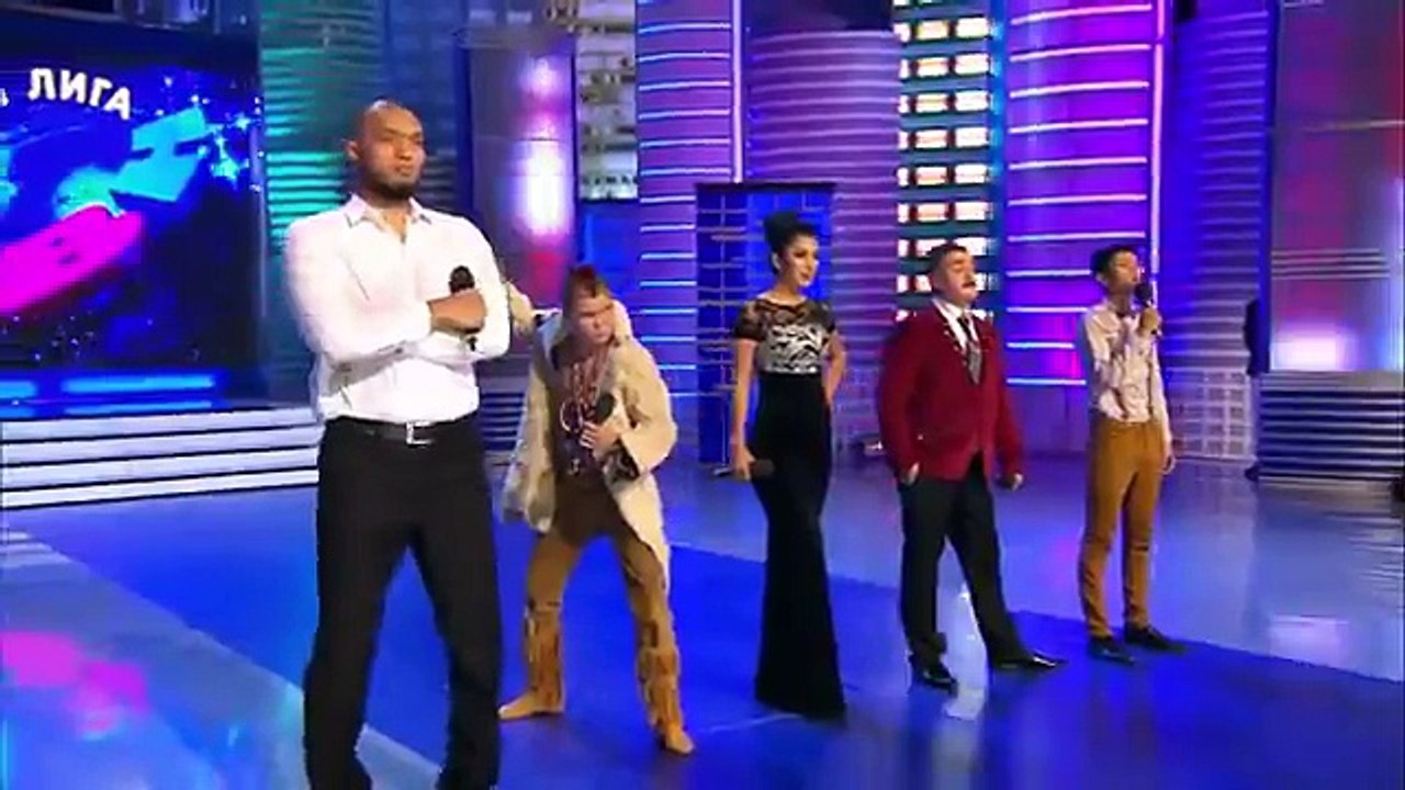 КВН Азия микс - 2015 Высшая лига Вторая 1_2 Приветствие