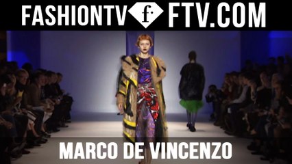 Marco De Vincenzo Runway Show at Milan Fashion Week F/W 16-17 | FTV.com