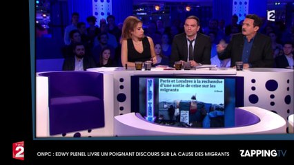 ONPC : Edwy Plenel livre un poignant discours sur la cause es migrants (Vidéo)