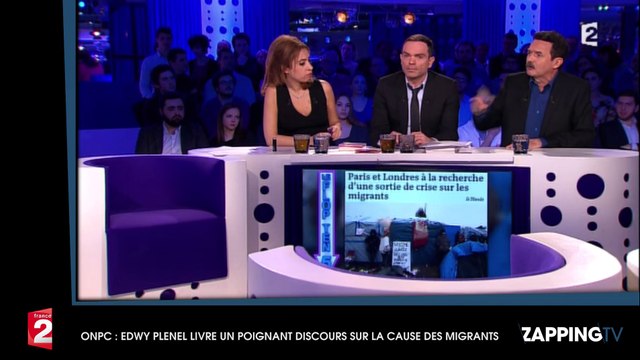 ONPC : Edwy Plenel livre un poignant discours sur la cause es migrants (Vidéo)