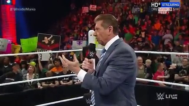 The Undertaker Returns to WWE Monday Night Raw on February 29, 2016