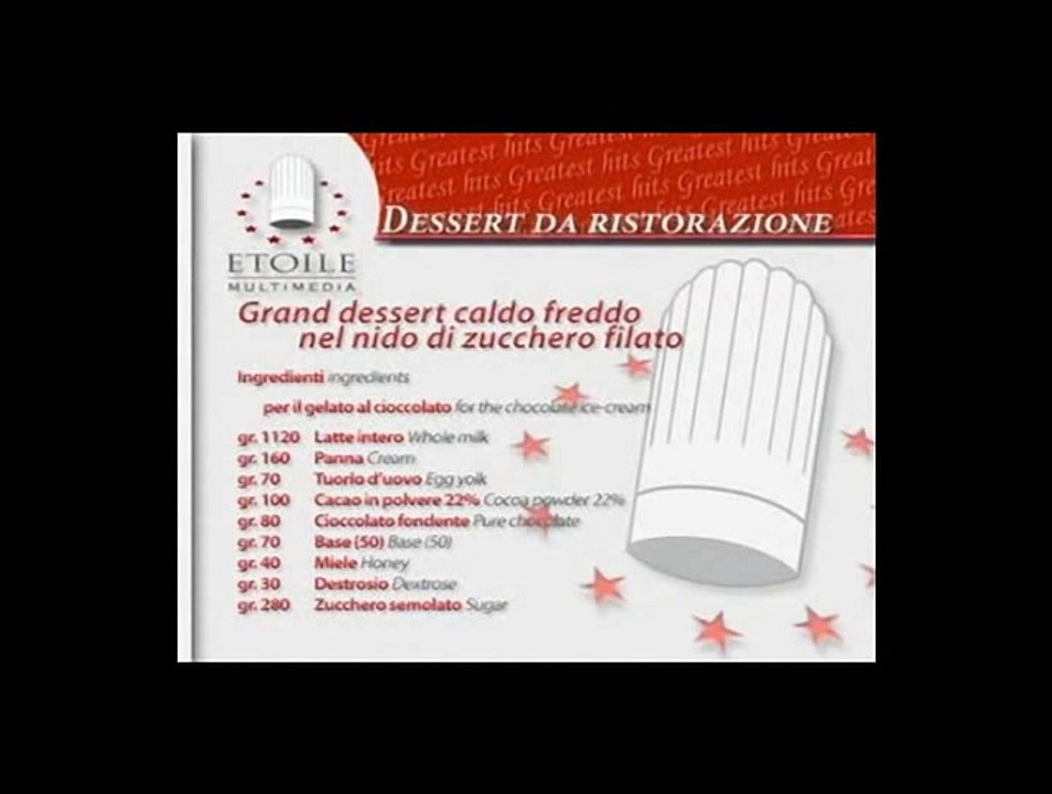 Gran dessert caldo freddo CD7