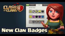 Clash of Clans NEW CLAN SHILED BADGES! Clash of Clans New Update!