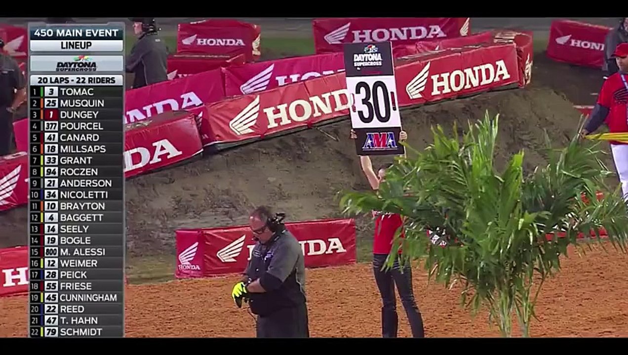 2016 Daytona Supercross 450 Main Event (Monster Energy Supercross Round 9)