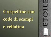 Crespelline con Code di Scampi - Primi  Piatti