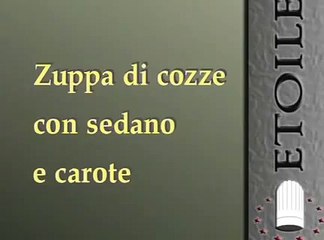 Zuppa di Cozze con Sedano e Carote - Primi Piatti