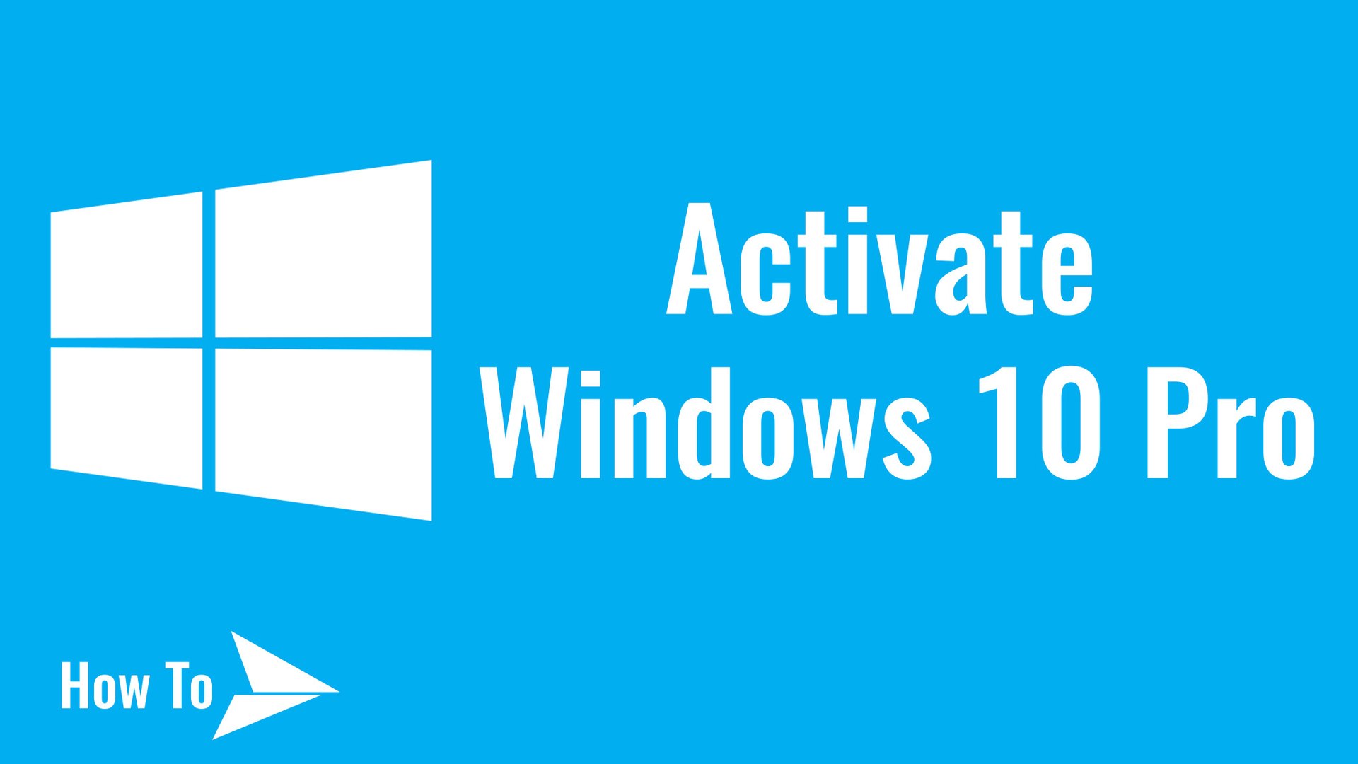 product key to activate windows 10 pro 2018