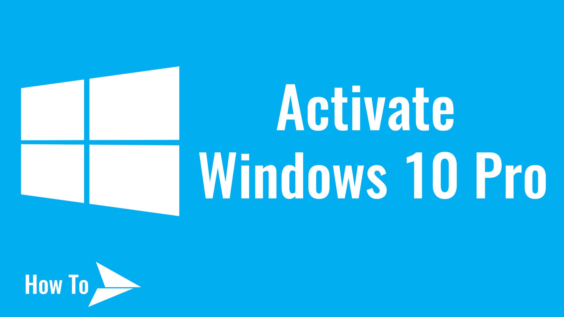 How to Activate Windows 10 Pro without Product Key, Windows 10 ...