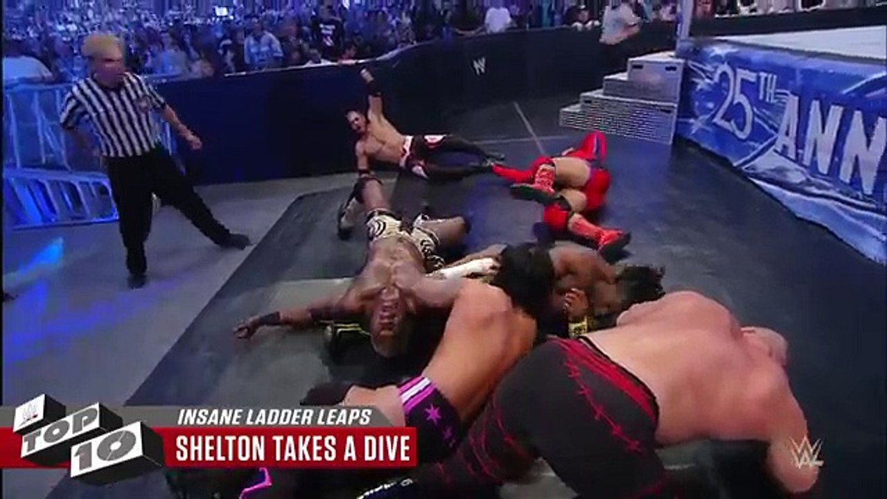 Insane Ladder Leaps- WWE Top 10