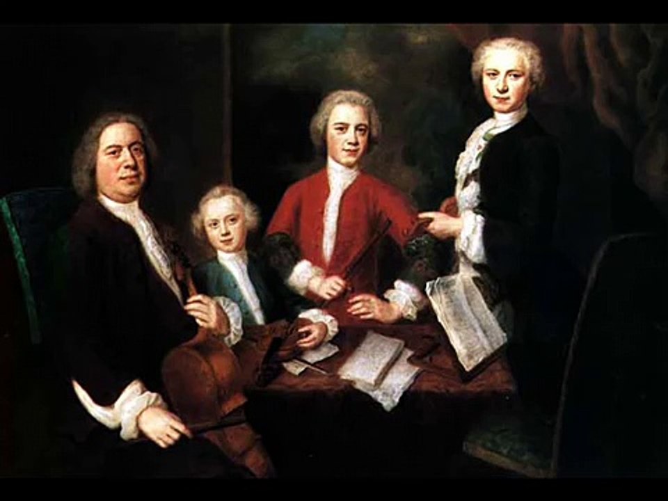 Johann Sebastian Bach - Brandenburg Concerto No. 3 (Allegro-Adagio)