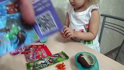 Вкусняшки!! Киндер сюрприз Принцессы Диснея и мармелад Бебето Disney Princess sweet Bebeto