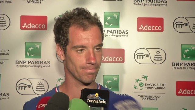 Tennis - Coupe Davis : Gasquet «On adore jouer ensemble»