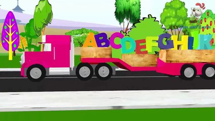 Alphabet Songs | ABC Songs for Children - 3D Animation Learning ABC Nursery Rhymes 3