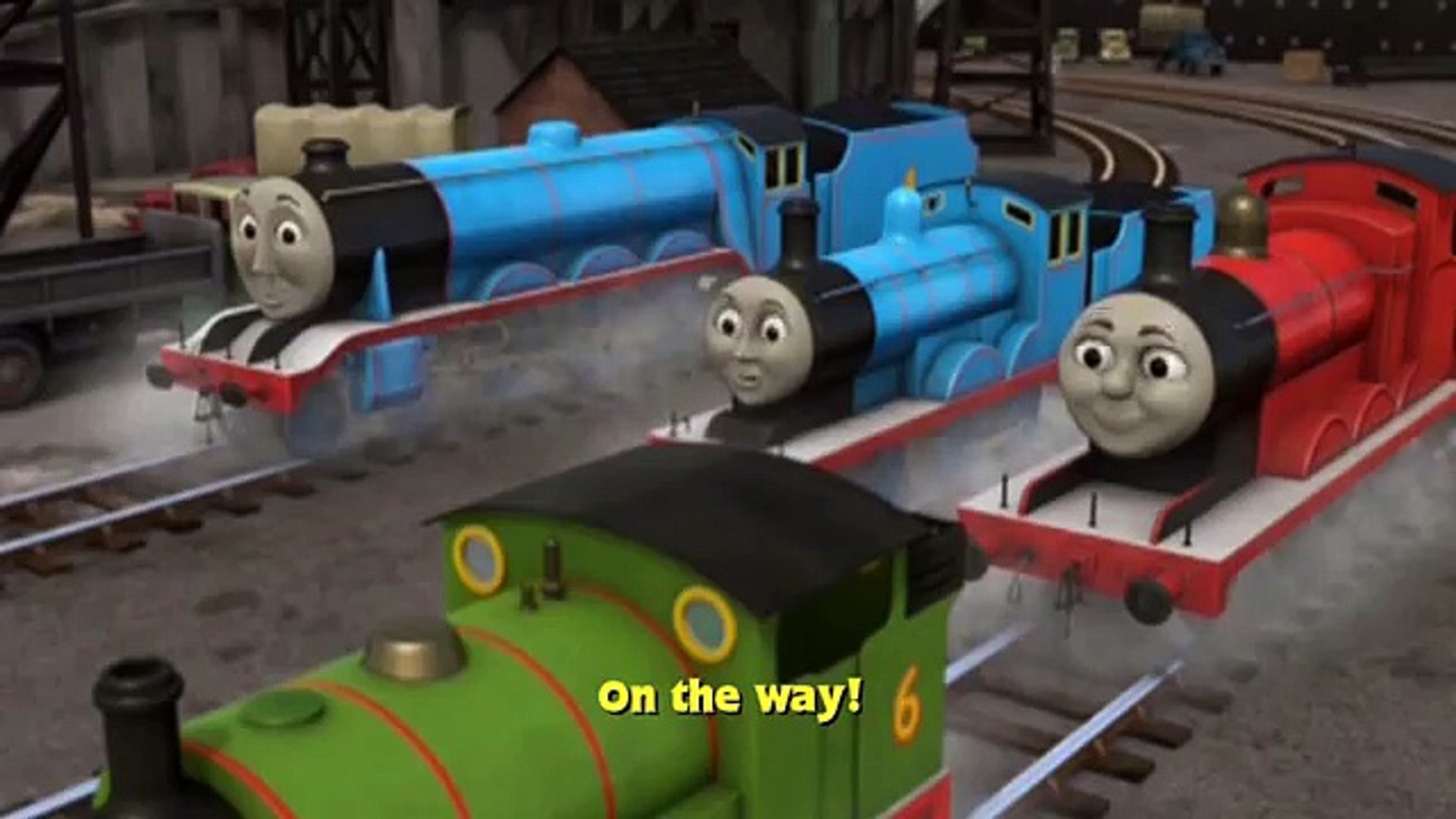 Roll Along Thomas Thomas Friends Misty Island Rescue Sing A Long Music Video Remix Video Dailymotion