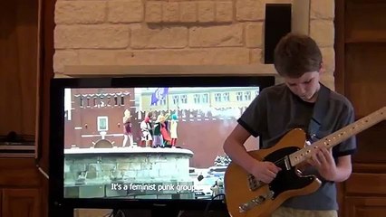 year old Lars Guitarist