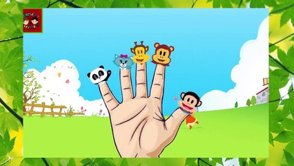 JULIUS JR Finger Family Cartoon Children Songs | Daddy Finger Animation Nursery Rhymes