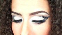 Creative Dotty Makeup Tutorial - Creative Squiggly Eye Makeup -