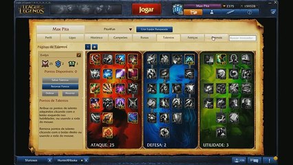 Vídeo Build Evelyn Jungle League of Legends BR - Season 4