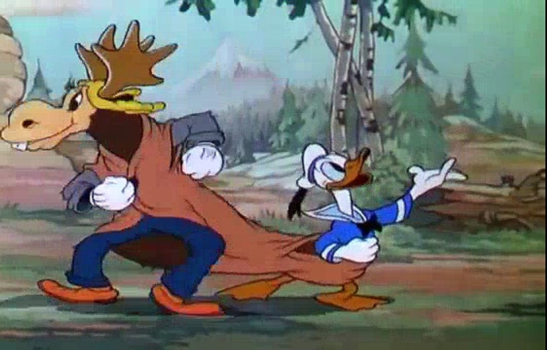 Mickey Mouse - Chasseurs d'élans (1937)  Meilleurs Dessins Animés