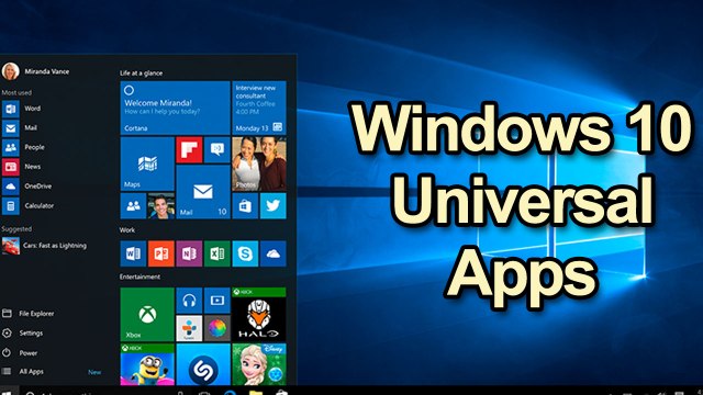 Top 5 Best Windows 10 Universal Apps