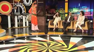 Mahira Khan gone crazy as Jogi Baba comes in Mazaaq Raat