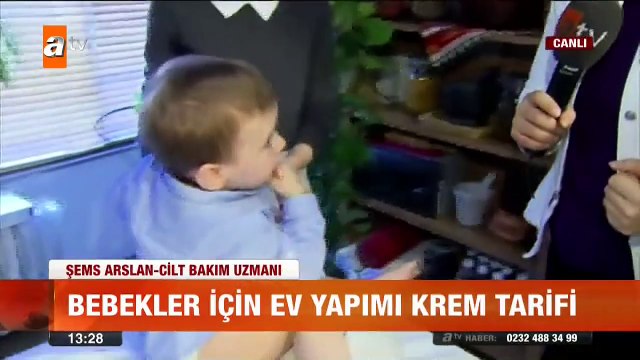 Bebekler için ev yapımı krem tarifi - atv Gün Ortası Bülteni