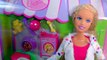 Barbie Doll & Dog Tanner Eats Treats, Poops, Plays, Playset with Pooper Scooper Toy Review