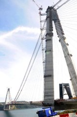 Tarihi Gün! 3. Boğaz Köprüsünde Son Tabliye de Yerleştirildi, İki Yaka Birleşti