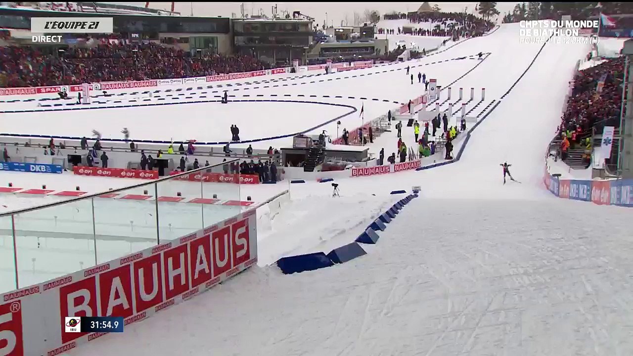 Biathlon - ChM : Martin Fourcade survole la poursuite