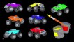 Camions dessin animé pour bébé. Apprenez les couleurs et les chiffres avec les monsters trucks  Dessins Animés Pour Enfants