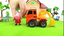 Dessin animé éducatif pour enfants. Français facile. Peppa Pig plante  les arbres avec ses amis  Dessins Animés Pour Enfants