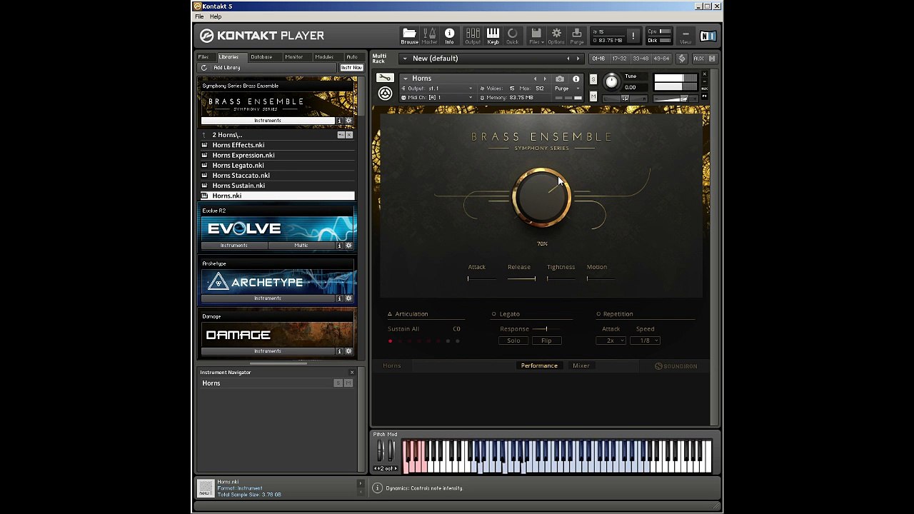 Symphony Series Brass ensemble Walkthrough