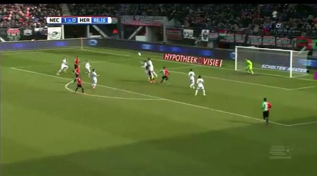 NEC Nijmegen vs Heracles Santos Aamazing GOAL 1:0
