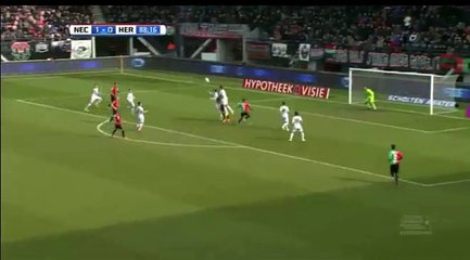 NEC Nijmegen vs Heracles Santos Aamazing GOAL 1:0