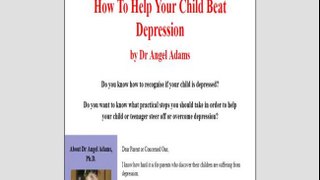 Help Your Child Beat Depression