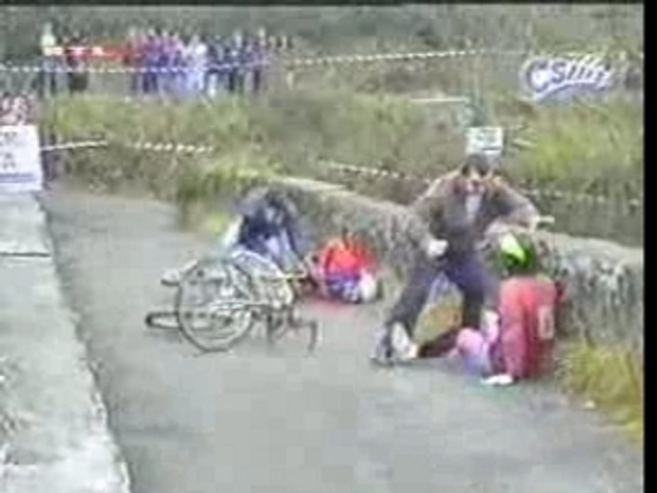 Chute Cycliste !