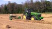 John Deere 8130 Tractor and 348 Baler