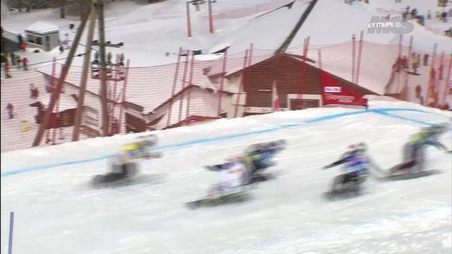 Snowboard Cross - Veysonnaz (J2) - Moenne-Loccoz sur le podium