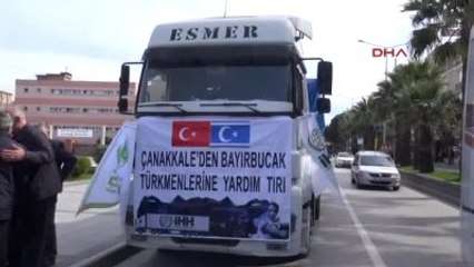 Çanakkale'den Bayırbucak Türkmenlerine Yardım
