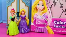 DISNEY PRINCESS Rapunzel Tangled Coloring Purse & MagiClip Dolls DIY Purse by DisneyCarToy
