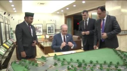 Kurtulmuş, Dünyanın 3. Büyük Camisi İstiklal Camisi'ni Ziyaret Etti