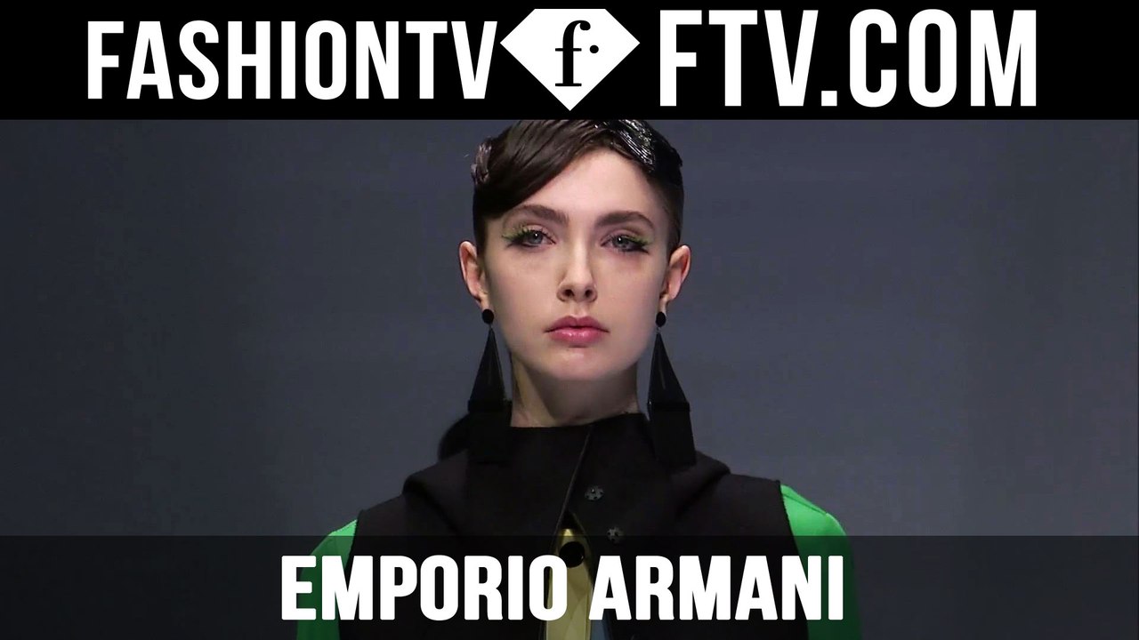 Emporio Armani Runway Show at Milan Fashion Week F/W 16-17 | FTV.com