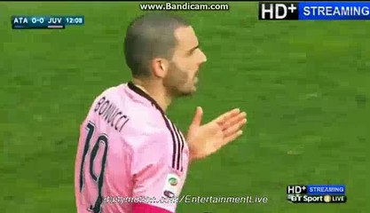 Leonardo Bounucci Gets INJURED Atalanta 0-0 Juventus Serie A