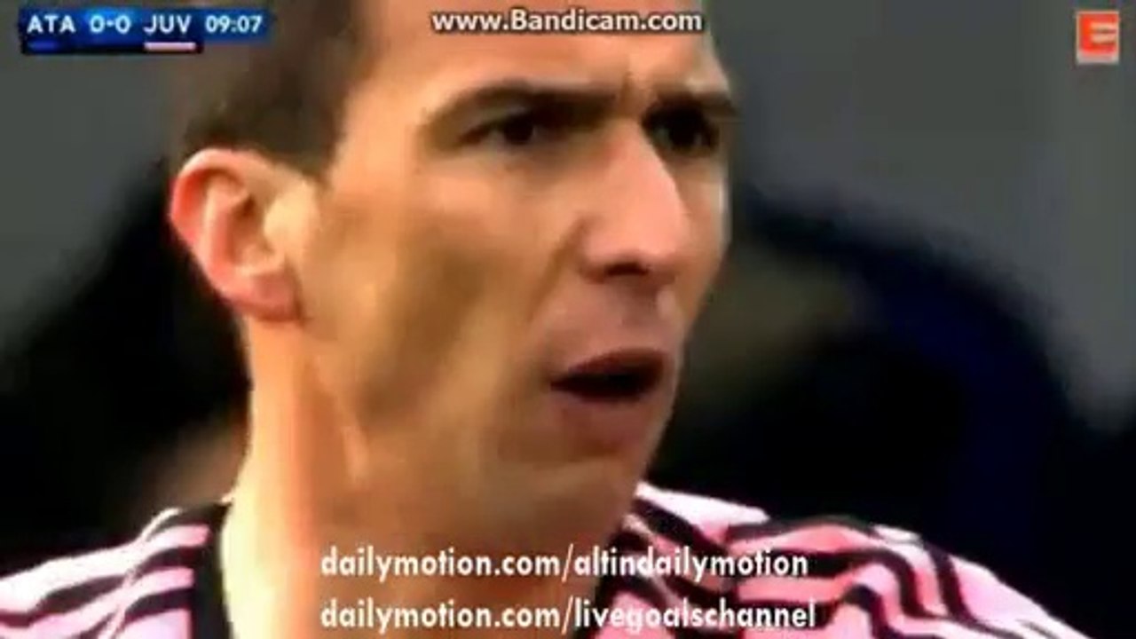 Juventus 1st BIG Chance - Atalanta vs Juventus - Serie A - 06.03.2016
