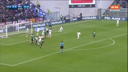 Alfred Duncan 1-0 - Sassuolo vs AC Milan 06.03.2016 HD